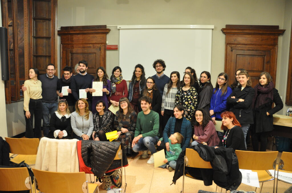 foto dei premiati e finalisti dei concorrenti di Fiaba e DisFiaba, concorso fiabe disabilità